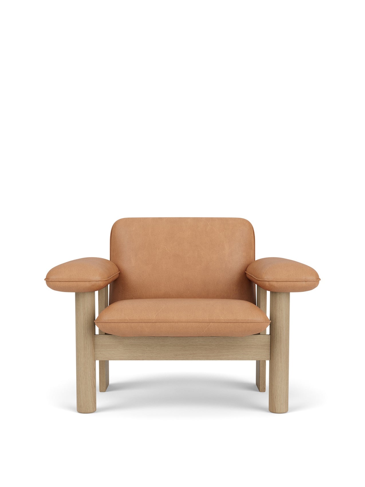 Audo Brasilia Lounge Chair, Low Back, Textile