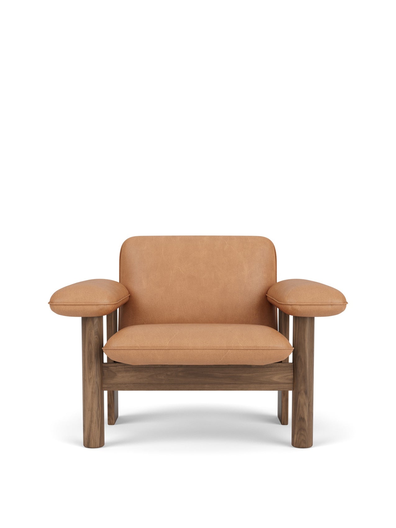 Audo Brasilia Lounge Chair, Low Back, Textile