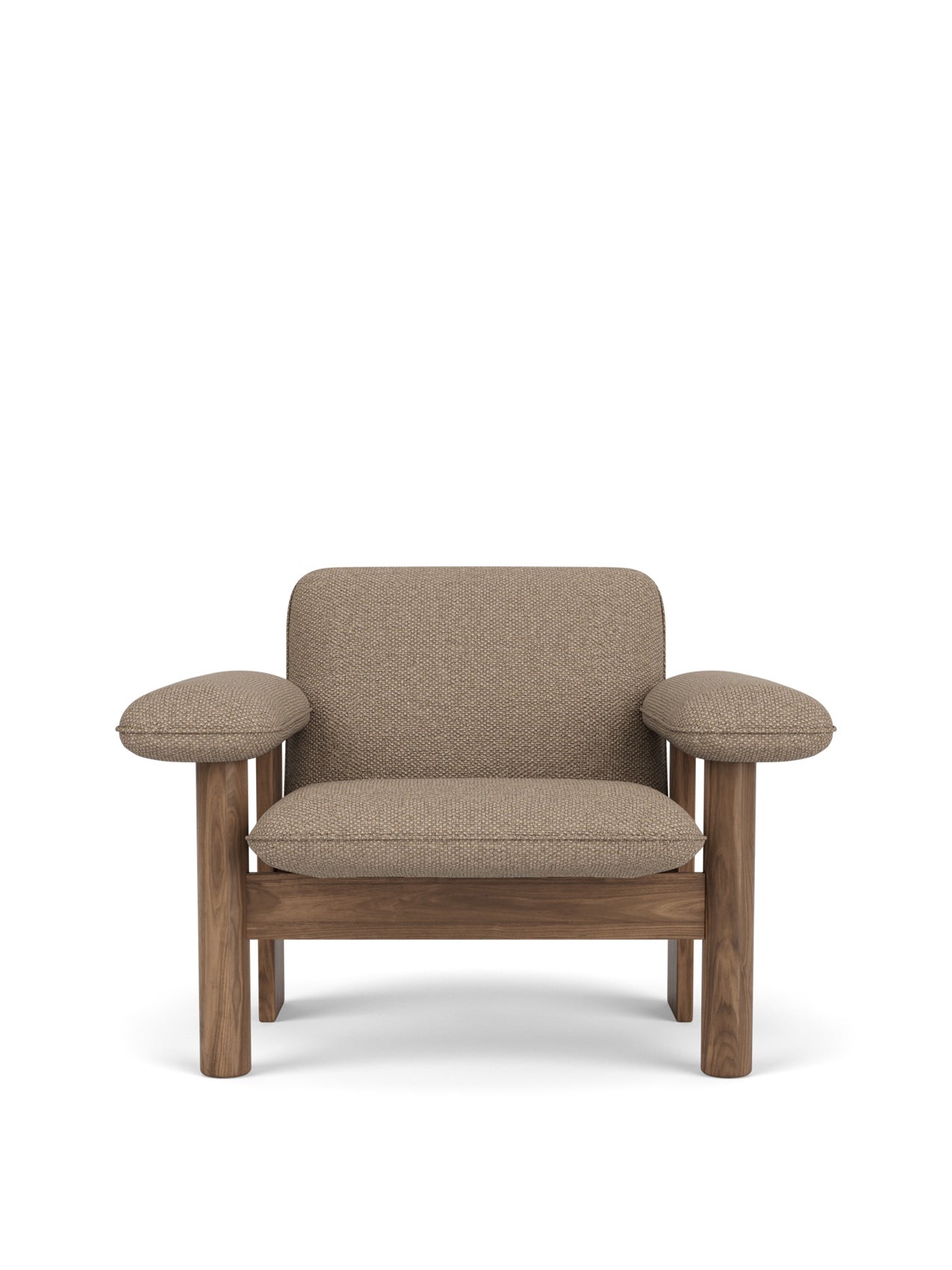 Audo Brasilia Lounge Chair, Low Back, Textile