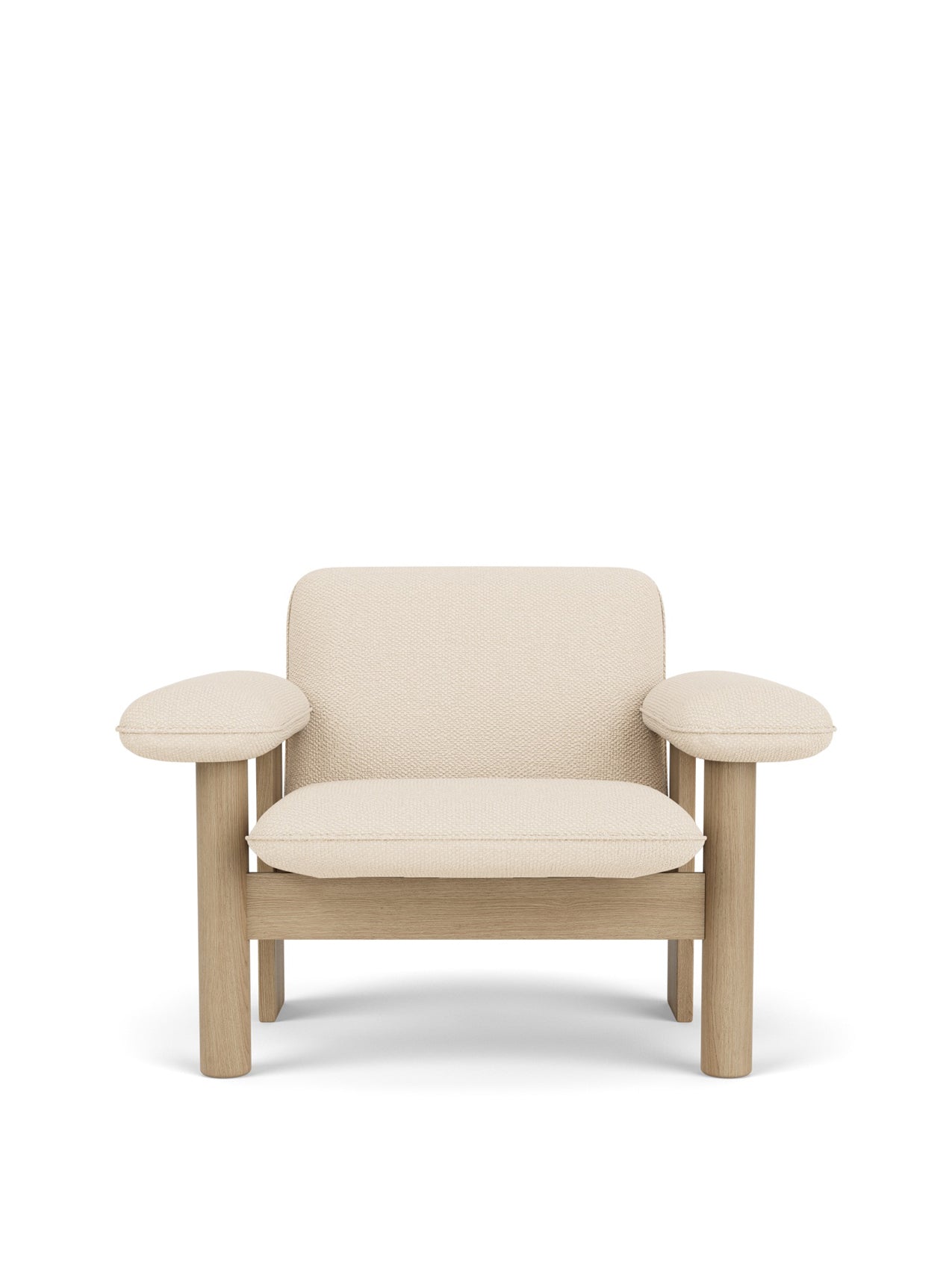 Audo Brasilia Lounge Chair, Low Back, Textile