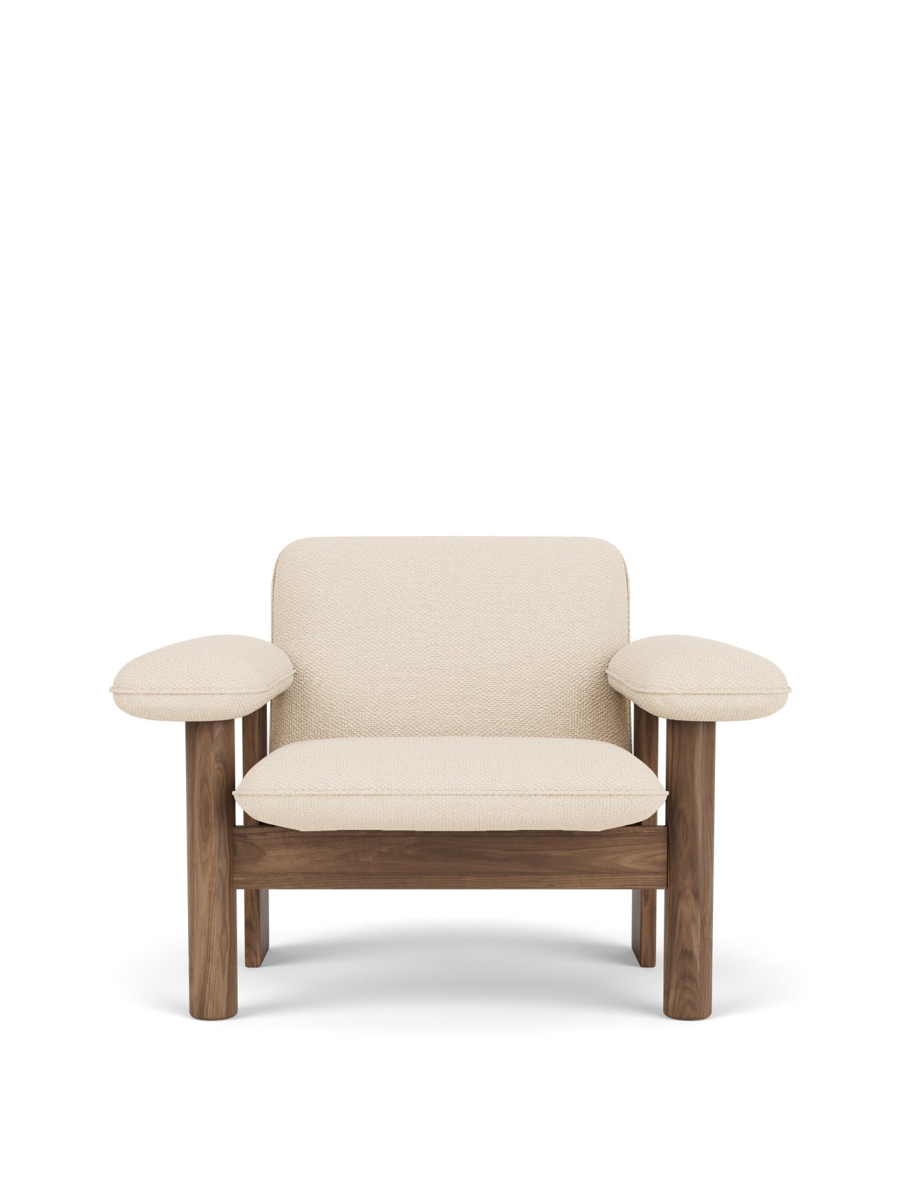 Audo Brasilia Lounge Chair, Low Back, Textile