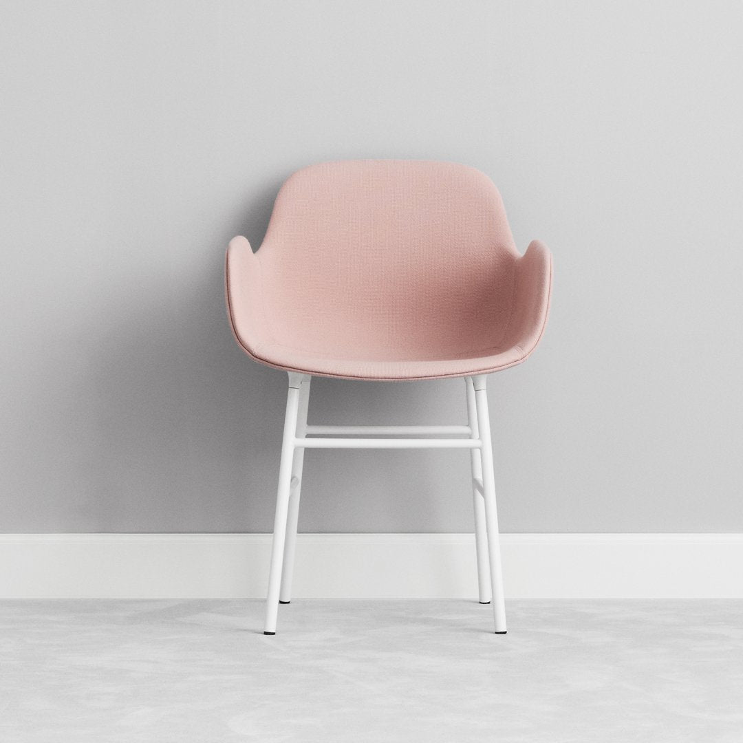Normann Copenhagen Form Armchair - Metal Legs - Upholstered