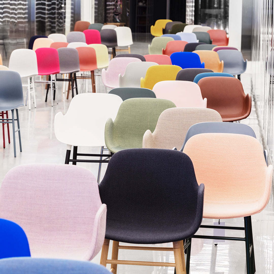 Normann Copenhagen Form Counter Chair - Fully Upholstered