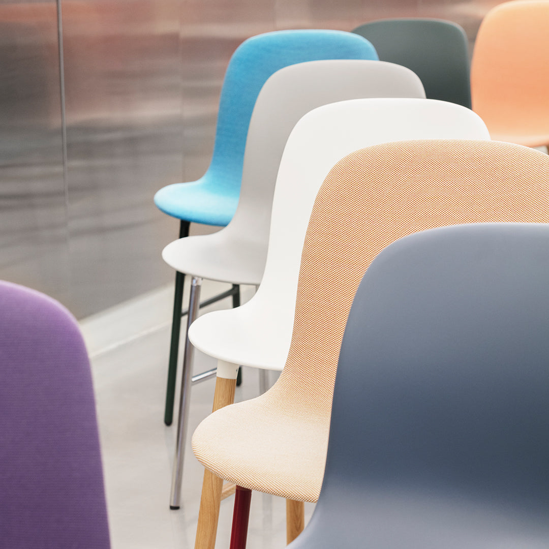 Normann Copenhagen Form Chair - Metal Legs - Upholstered