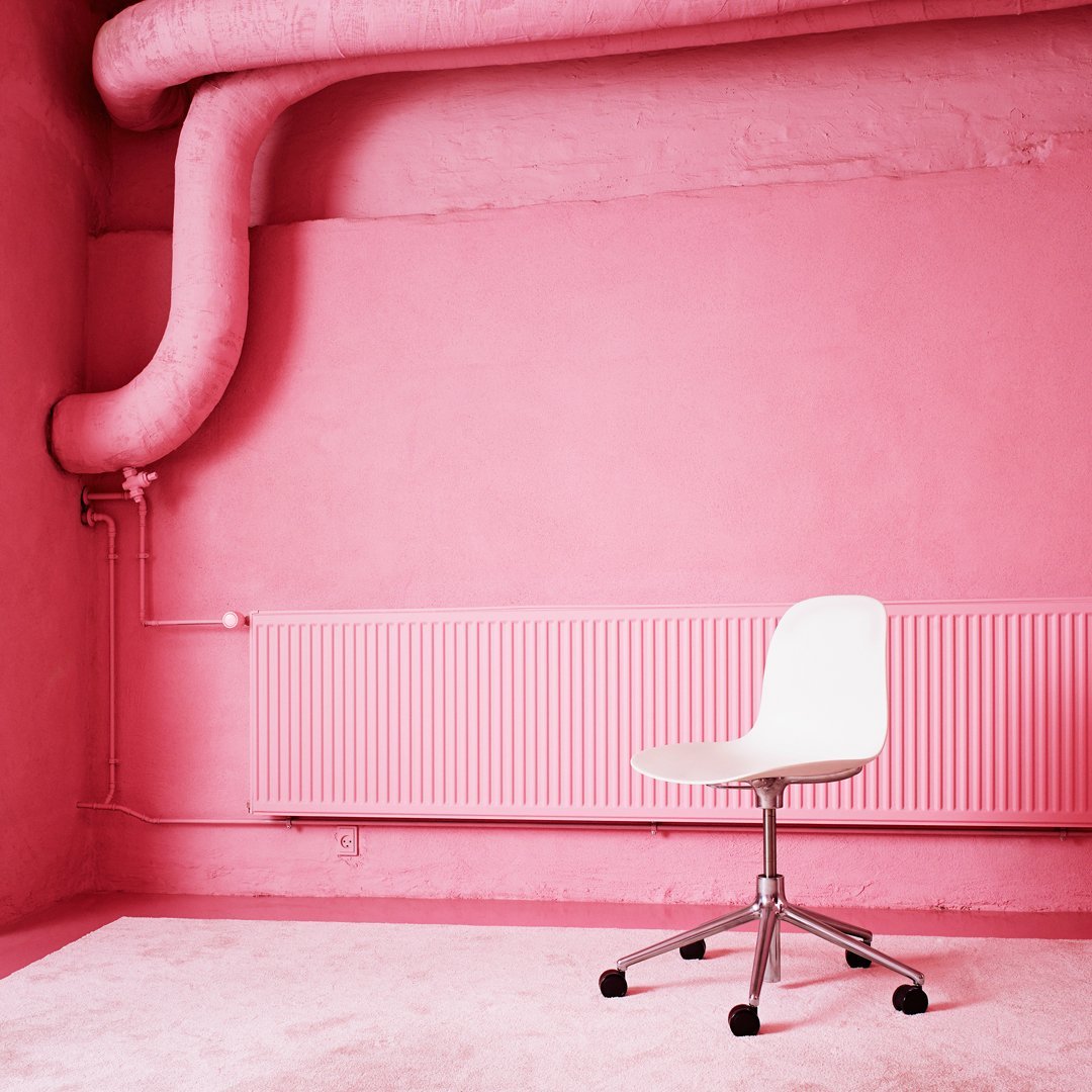 Normann Copenhagen Form Chair - 5W Swivel Base w/ Gaslift