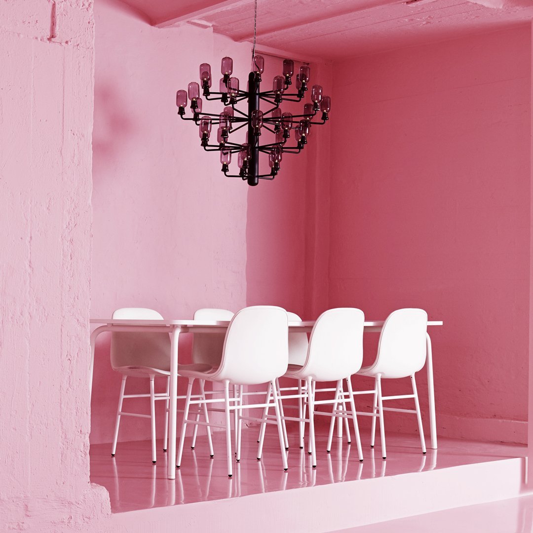 Normann Copenhagen Form Chair - Metal Legs - Upholstered