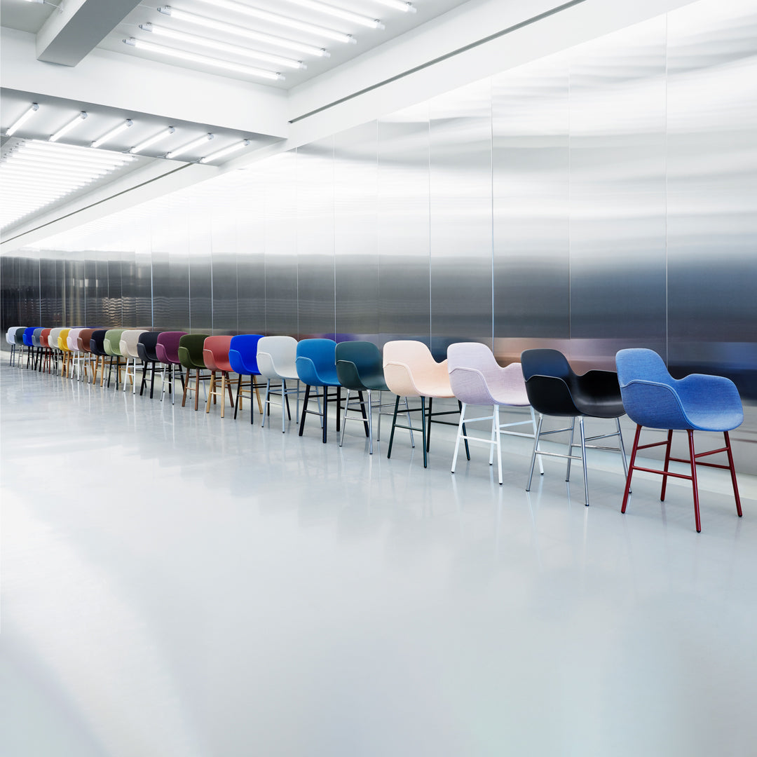 Normann Copenhagen Form Chair - Wood Legs - Upholstered