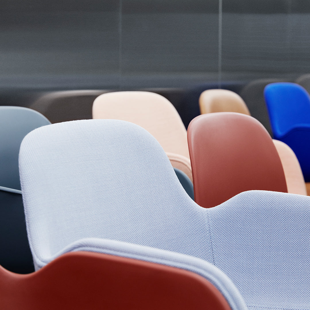 Normann Copenhagen Form Armchair - Wood Legs - Upholstered
