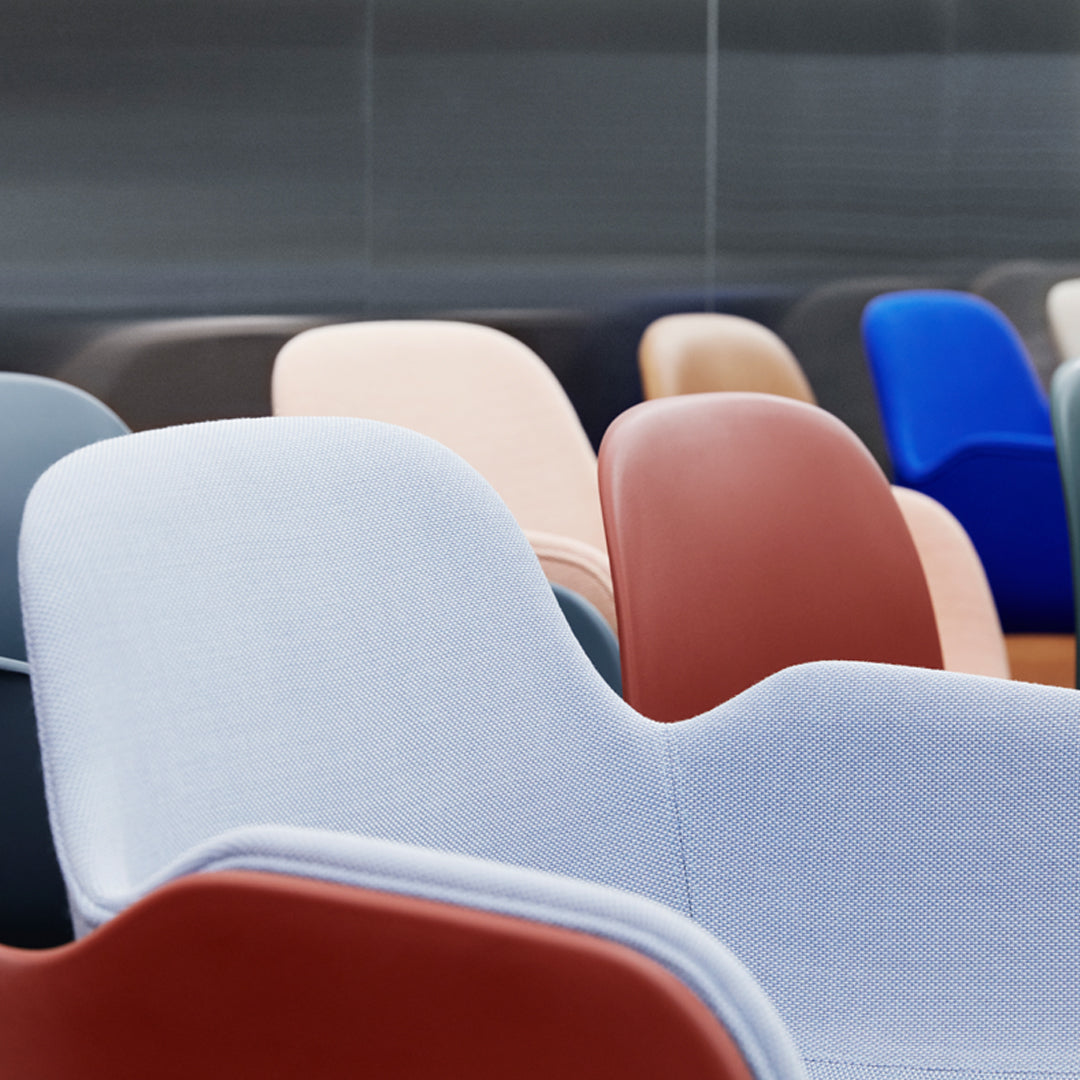 Normann Copenhagen Form Armchair - Metal Legs - Upholstered
