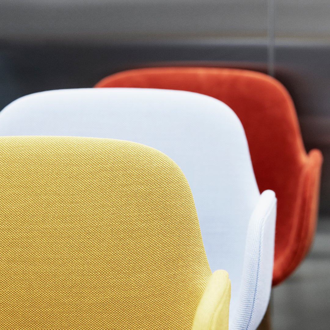 Normann Copenhagen Form Armchair - Wood Legs - Upholstered