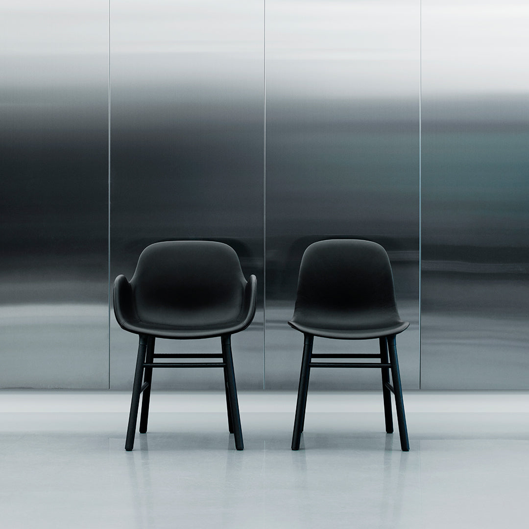 Normann Copenhagen Form Armchair - Wood Legs - Upholstered