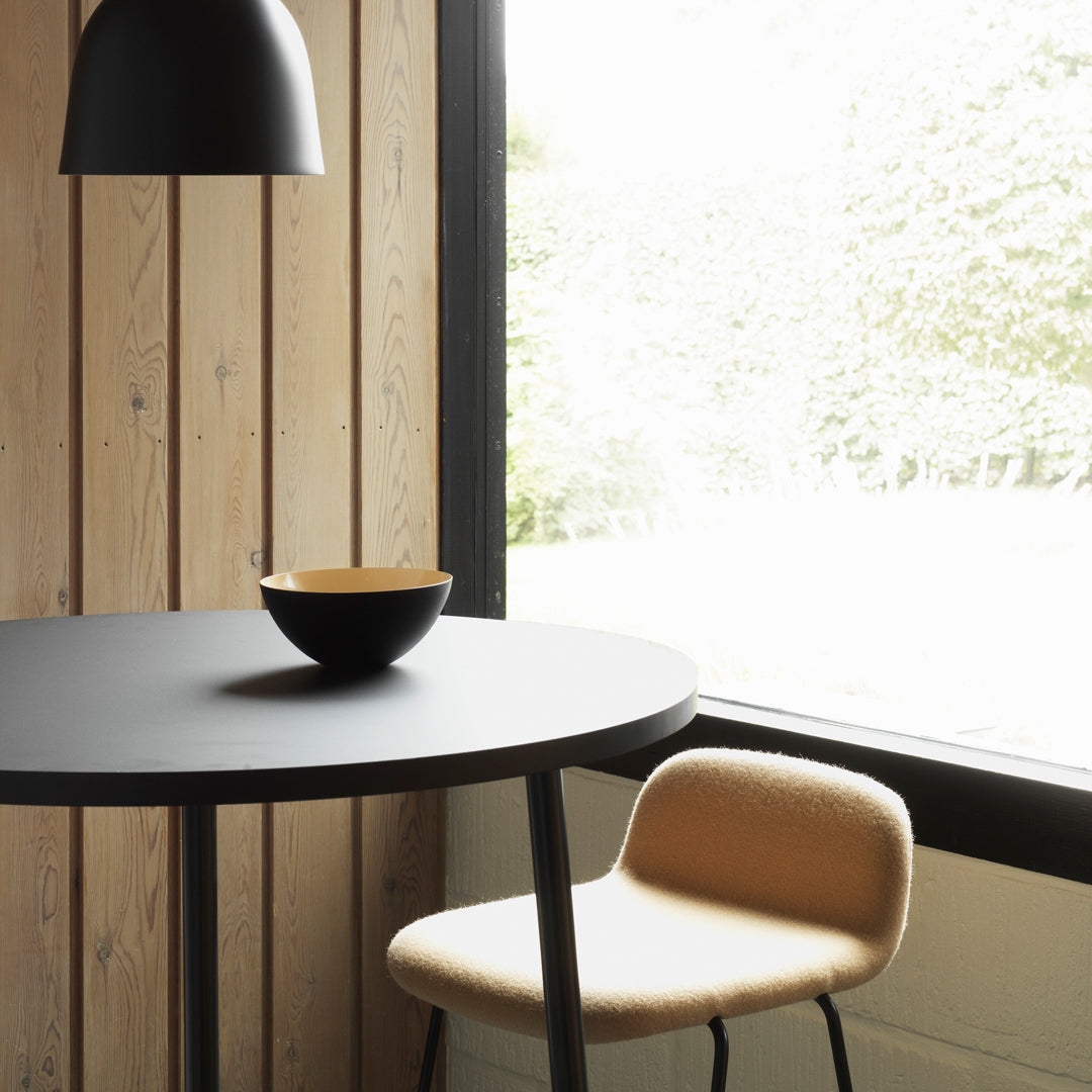 Normann Copenhagen Just Bar Stool w/ Back - Fully Upholstered