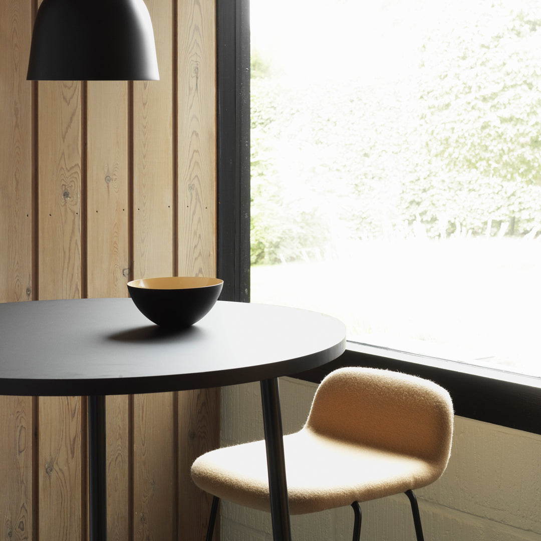 Normann Copenhagen Just Counter Stool w/ Back - Fully Upholstered