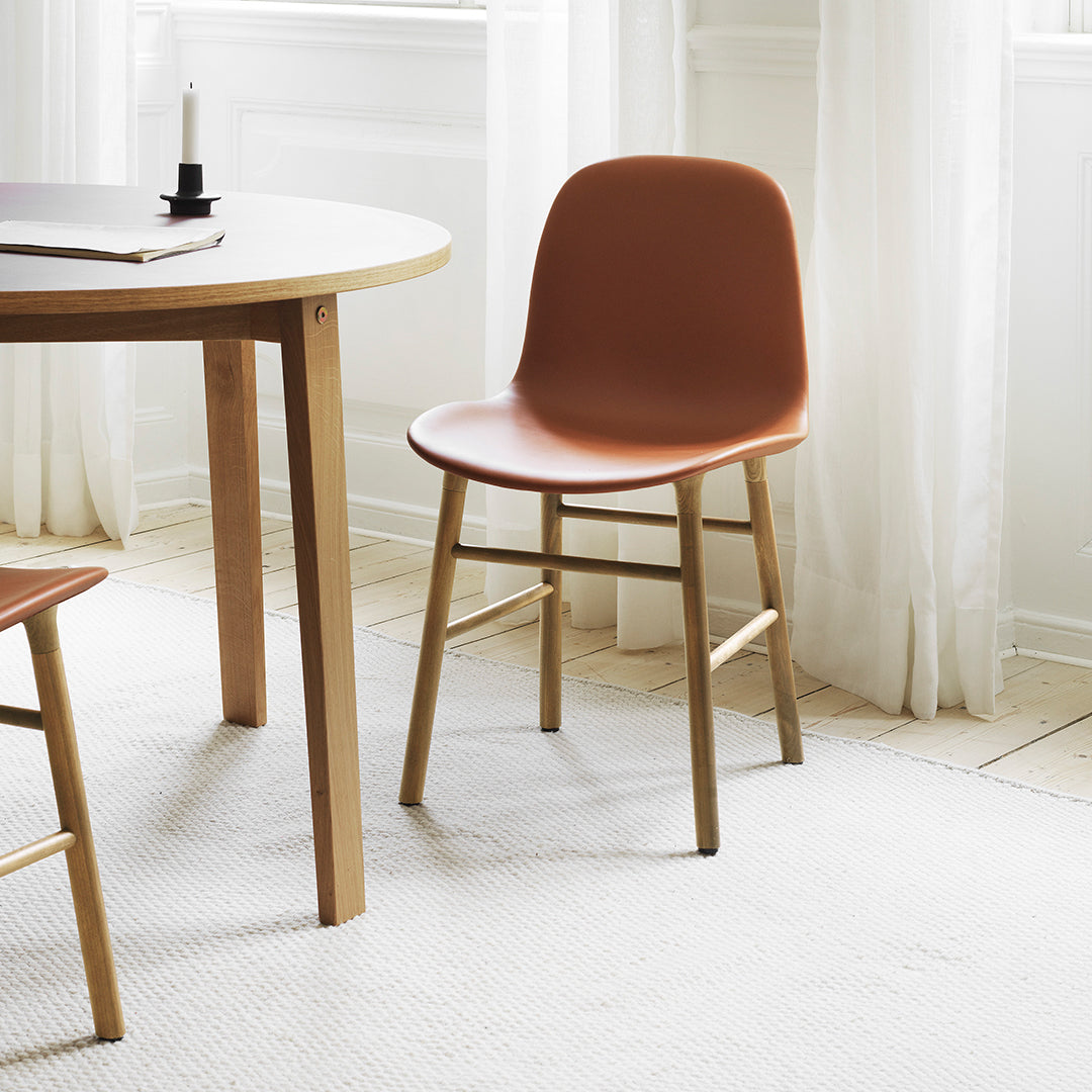 Normann Copenhagen Form Chair - Wood Legs - Upholstered