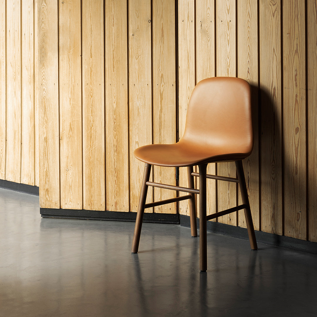 Normann Copenhagen Form Chair - Wood Legs - Upholstered