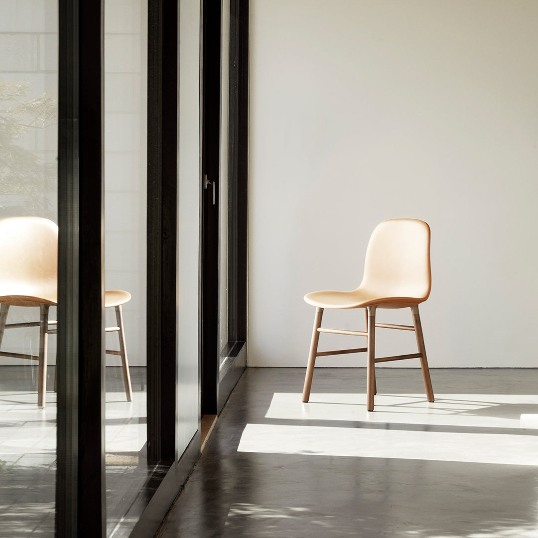 Normann Copenhagen Form Chair - Wood Legs - Upholstered