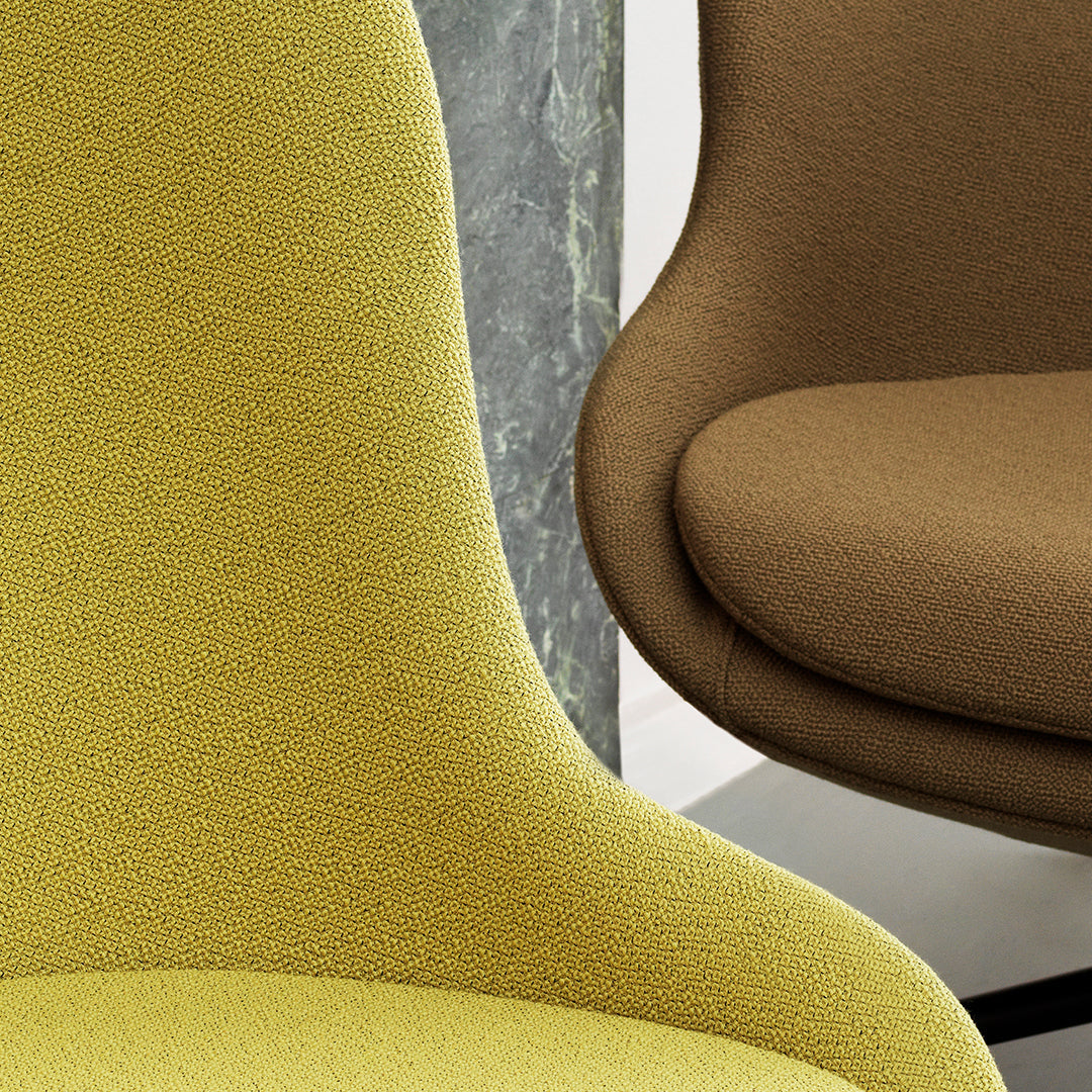 Normann Copenhagen Hyg Lounge Chair Low - Swivel Base