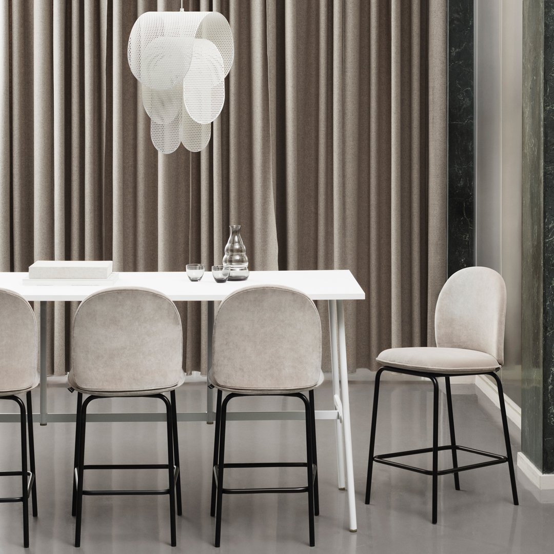 Normann Copenhagen Ace Counter Chair - Fully Upholstered
