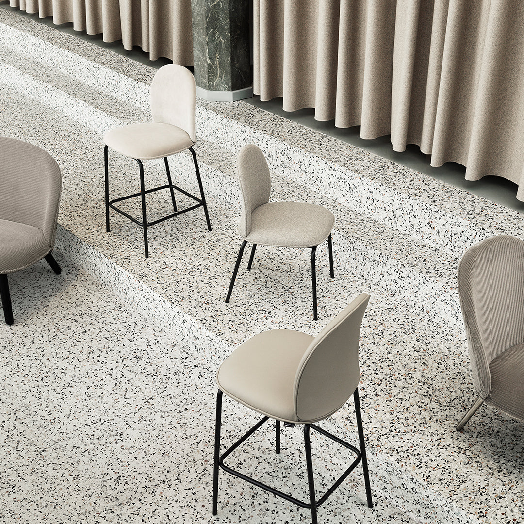 Normann Copenhagen Ace Counter Chair - Fully Upholstered