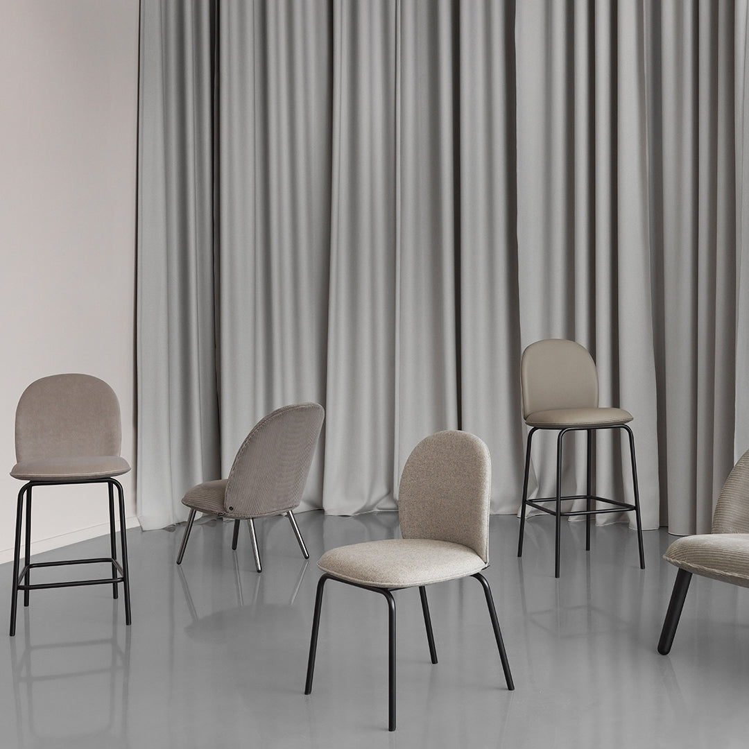 Normann Copenhagen Ace Counter Chair - Fully Upholstered