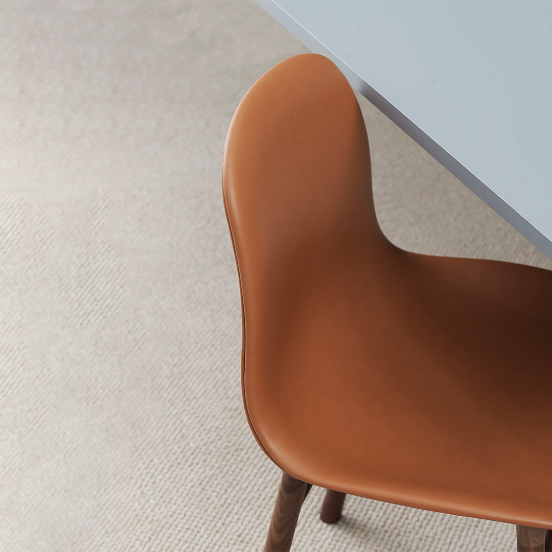 Normann Copenhagen Form Chair - Wood Legs - Upholstered