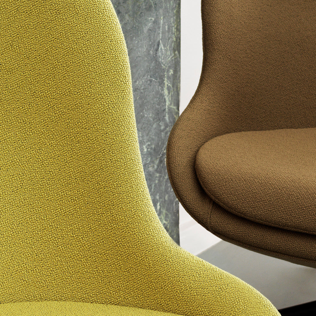 Normann Copenhagen Hyg Lounge Chair High - Swivel Base
