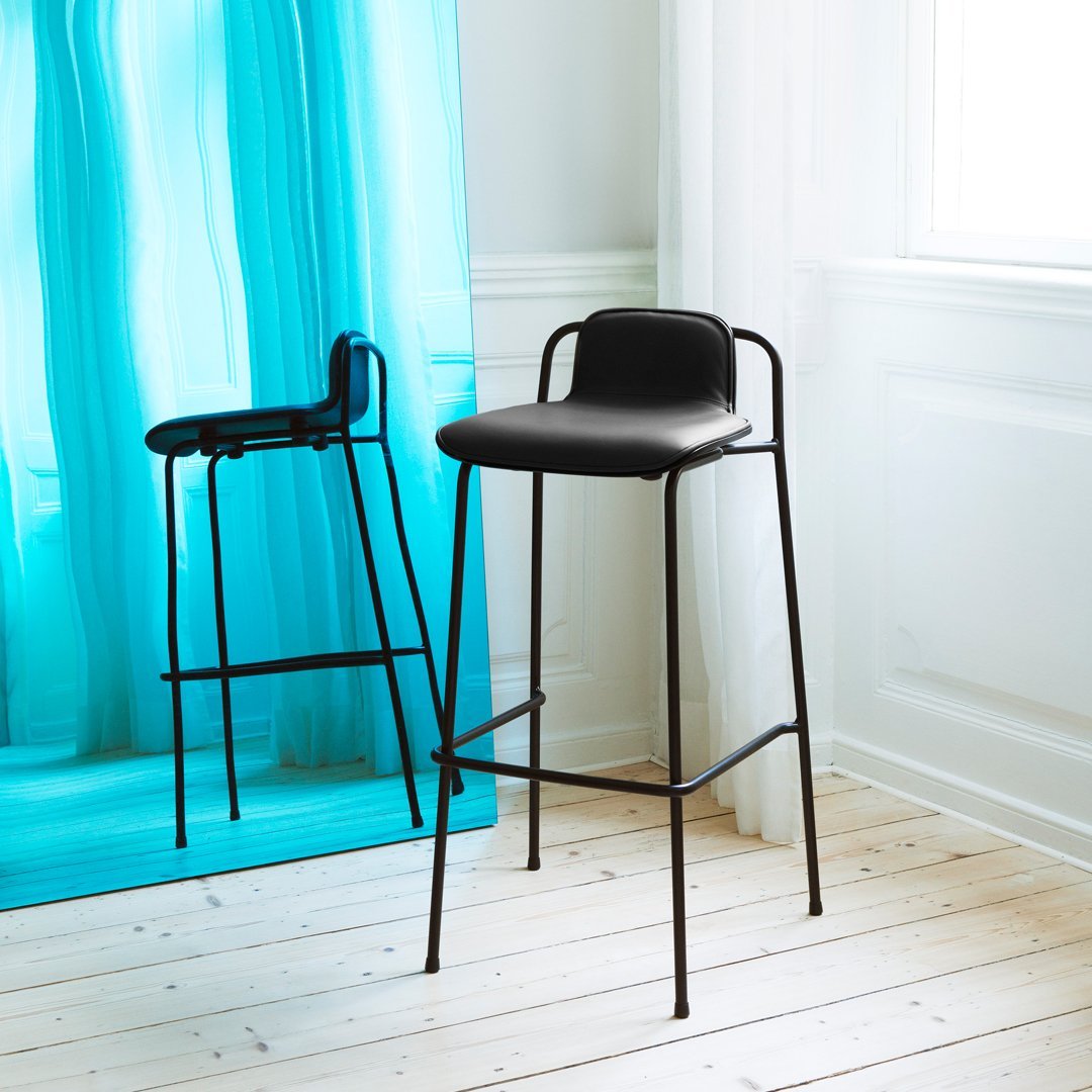 Normann Copenhagen Studio Bar Stool - Fully Upholstered