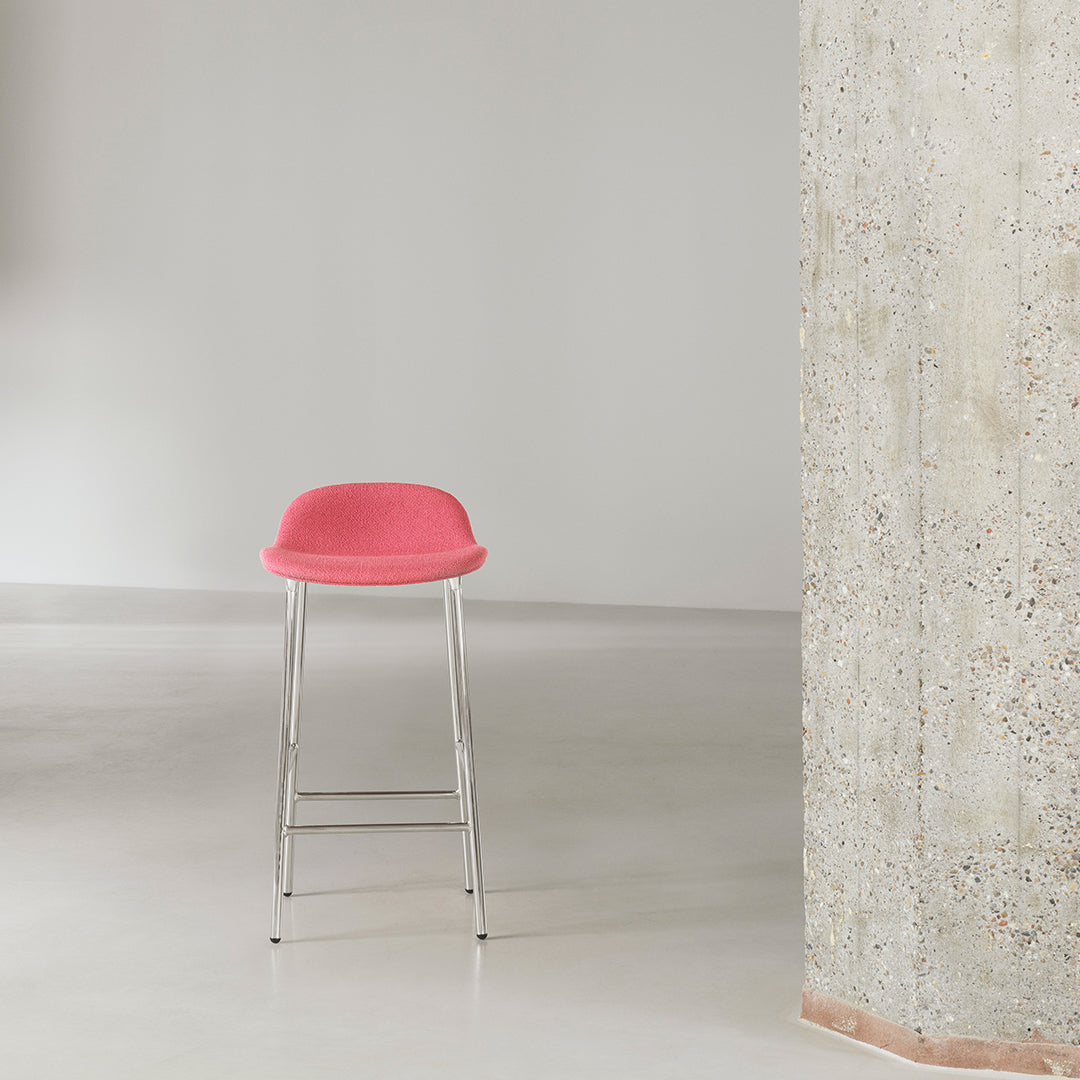 Normann Copenhagen Form Counter Stool - Metal Legs - Upholstered