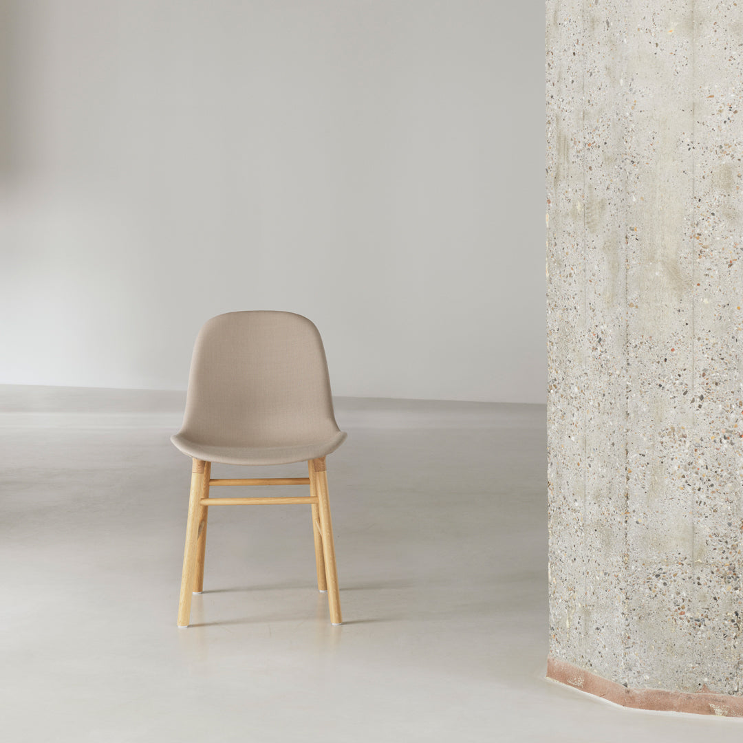 Normann Copenhagen Form Chair - Wood Legs - Upholstered