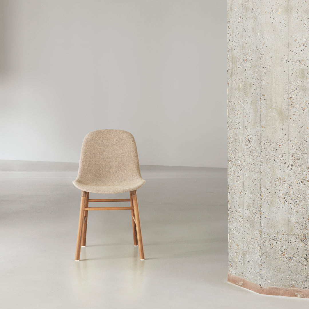 Normann Copenhagen Form Chair - Wood Legs - Upholstered