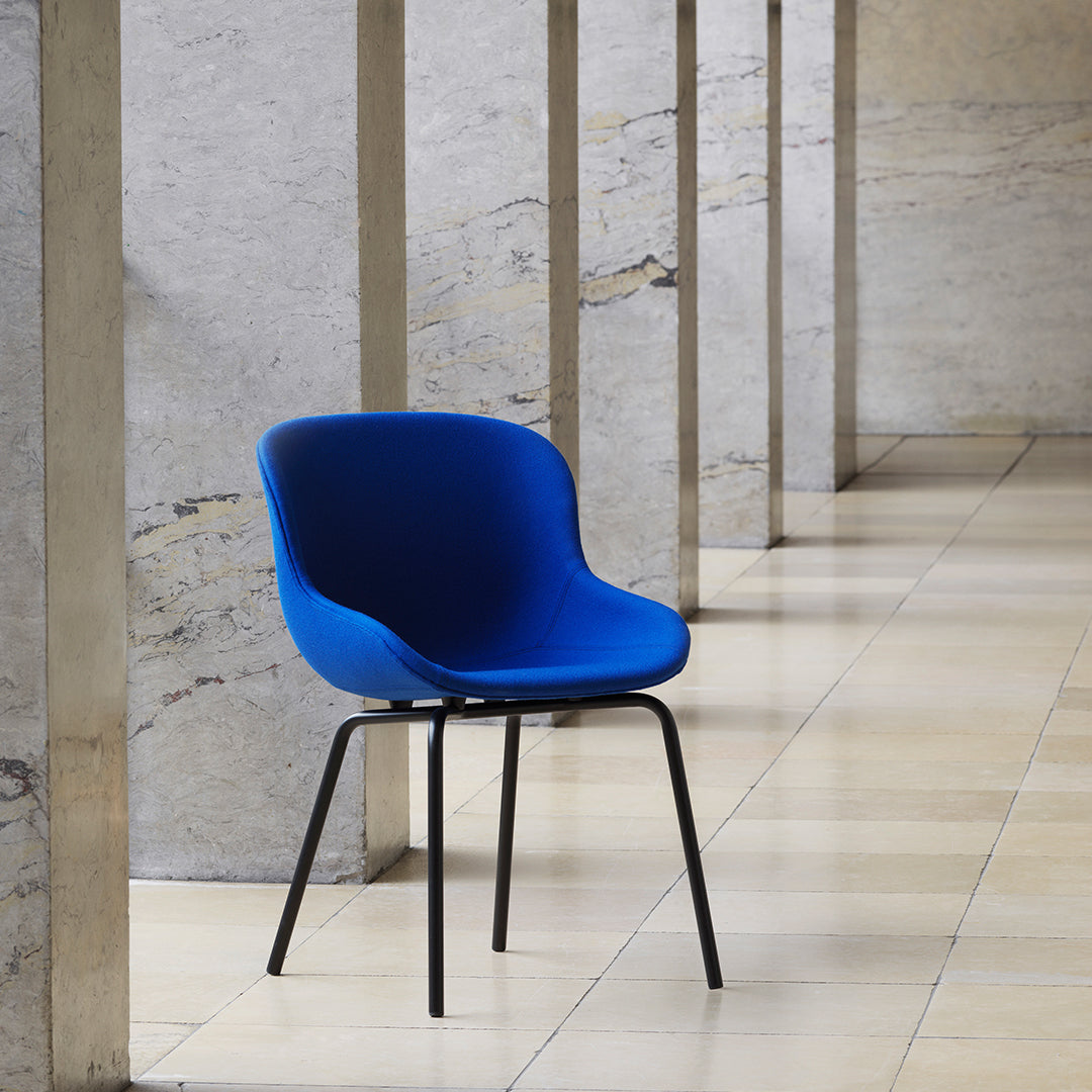 Normann Copenhagen Hyg Side Chair - Steel 4-Leg, Upholstered