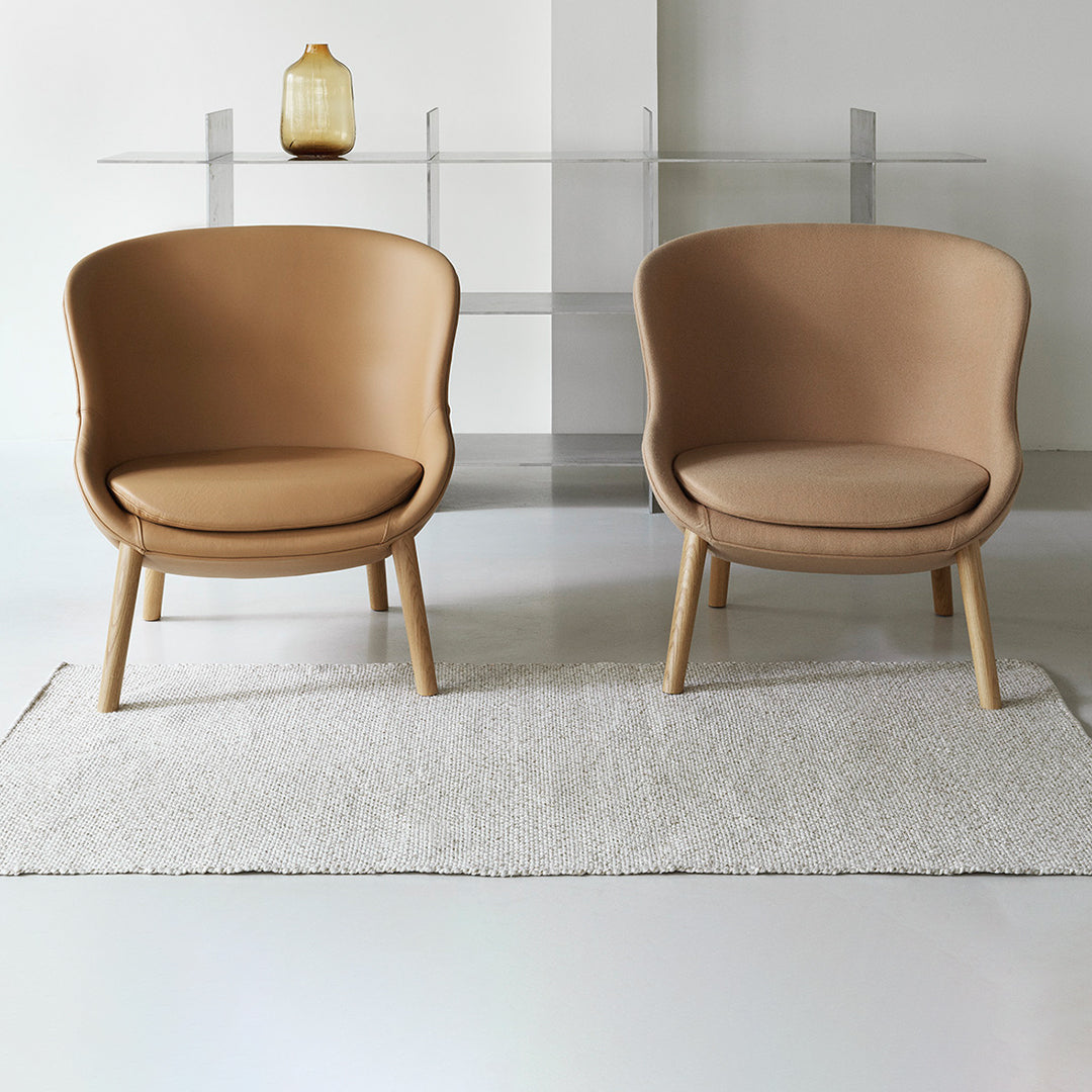 Normann Copenhagen Hyg Lounge Chair Low - 4 Legs