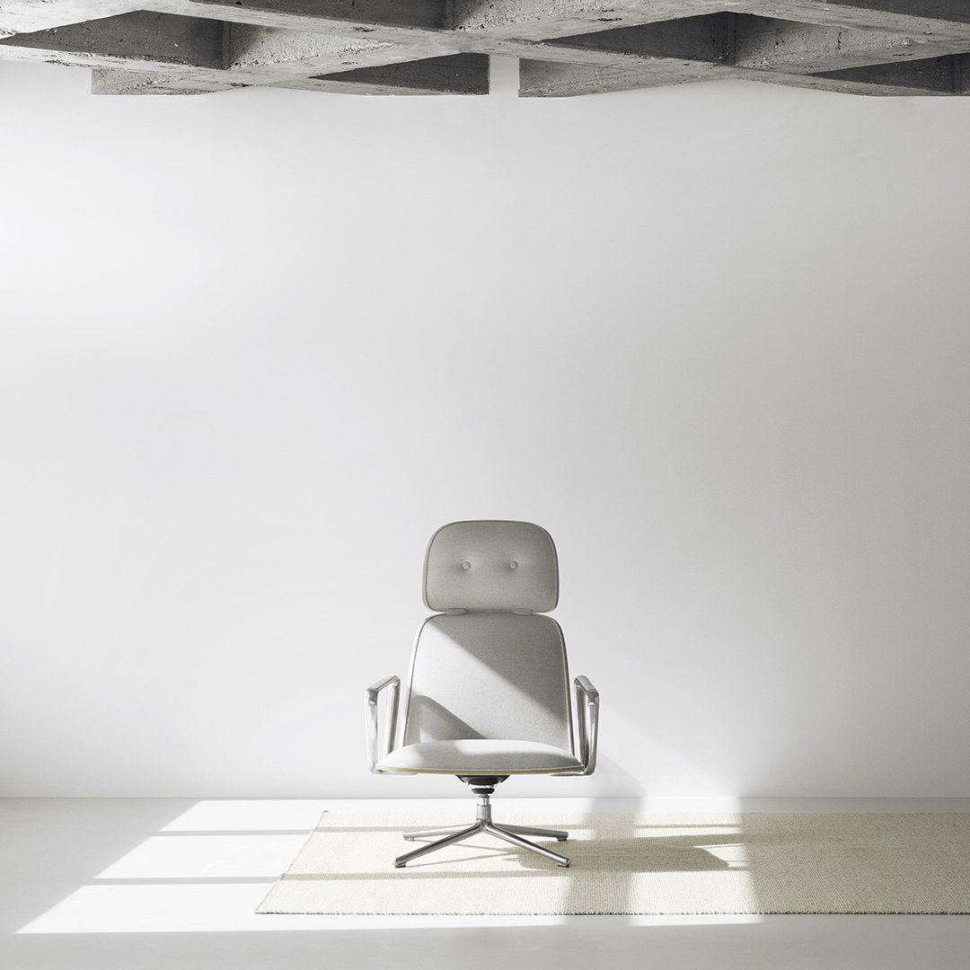 Normann Copenhagen Pad Lounge Chair - High w/ Tilt, Swivel Base