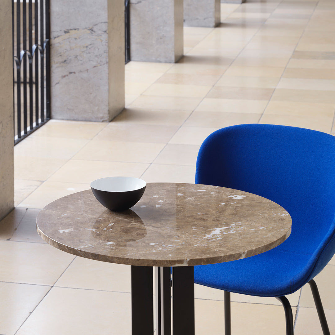Normann Copenhagen Hyg Side Chair - Steel 4-Leg, Upholstered