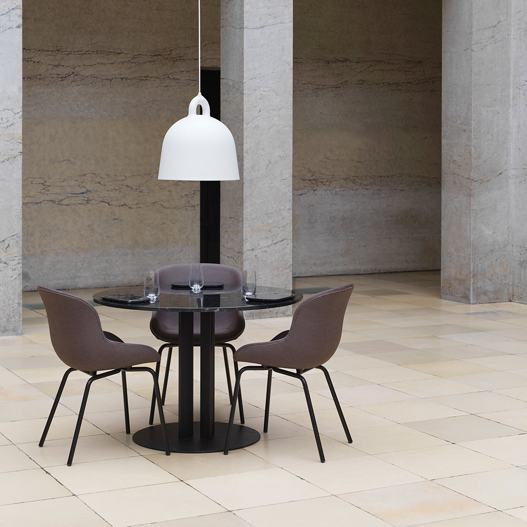 Normann Copenhagen Hyg Side Chair - Steel 4-Leg, Upholstered