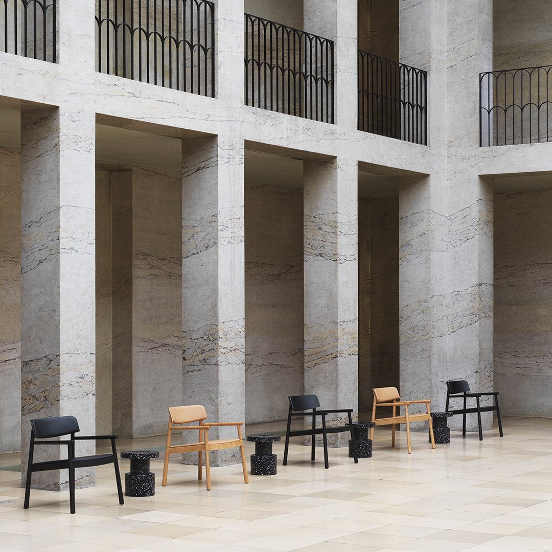 Normann Copenhagen Timb Lounge Armchair - Front Upholstered