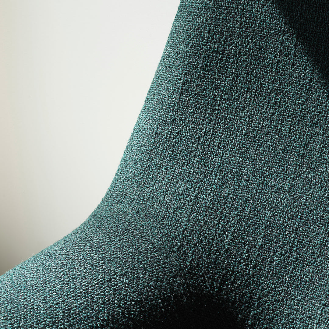 Normann Copenhagen Drape High Lounge Chair w/ Headrest - Steel Legs