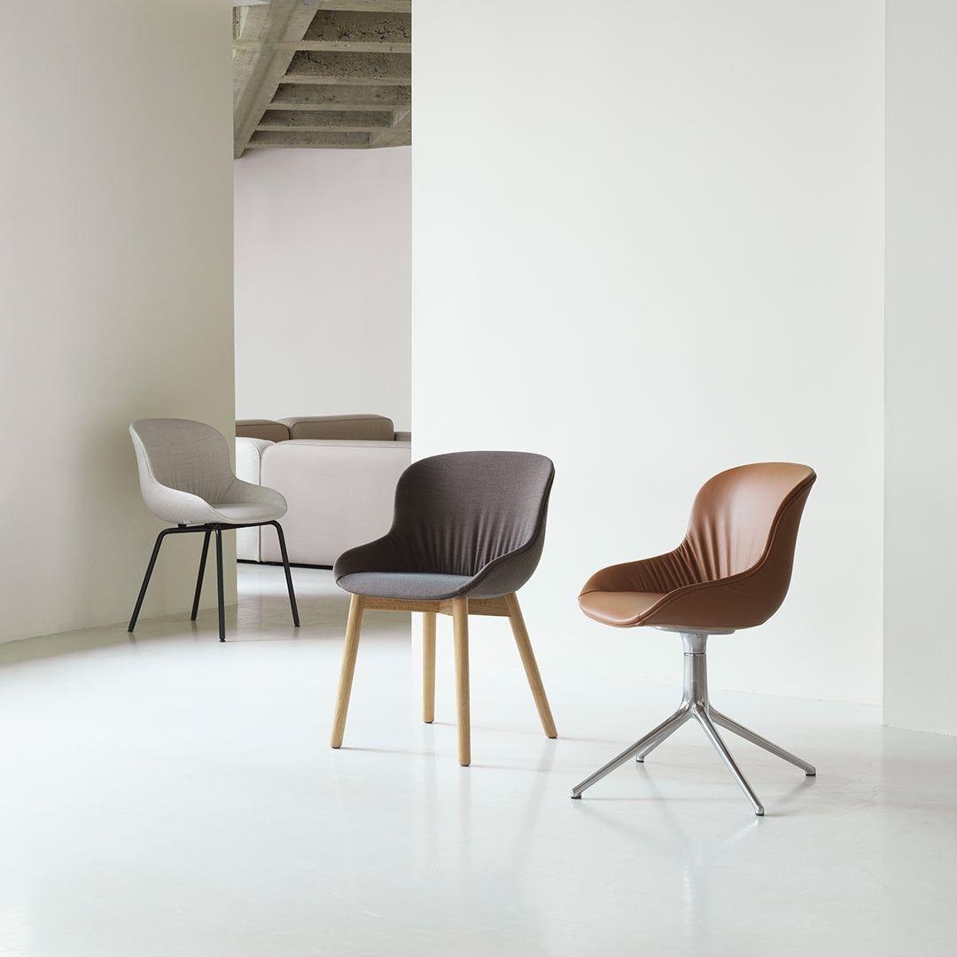 Normann Copenhagen Hyg Comfort Chair - Full Upholstery Steel Legs