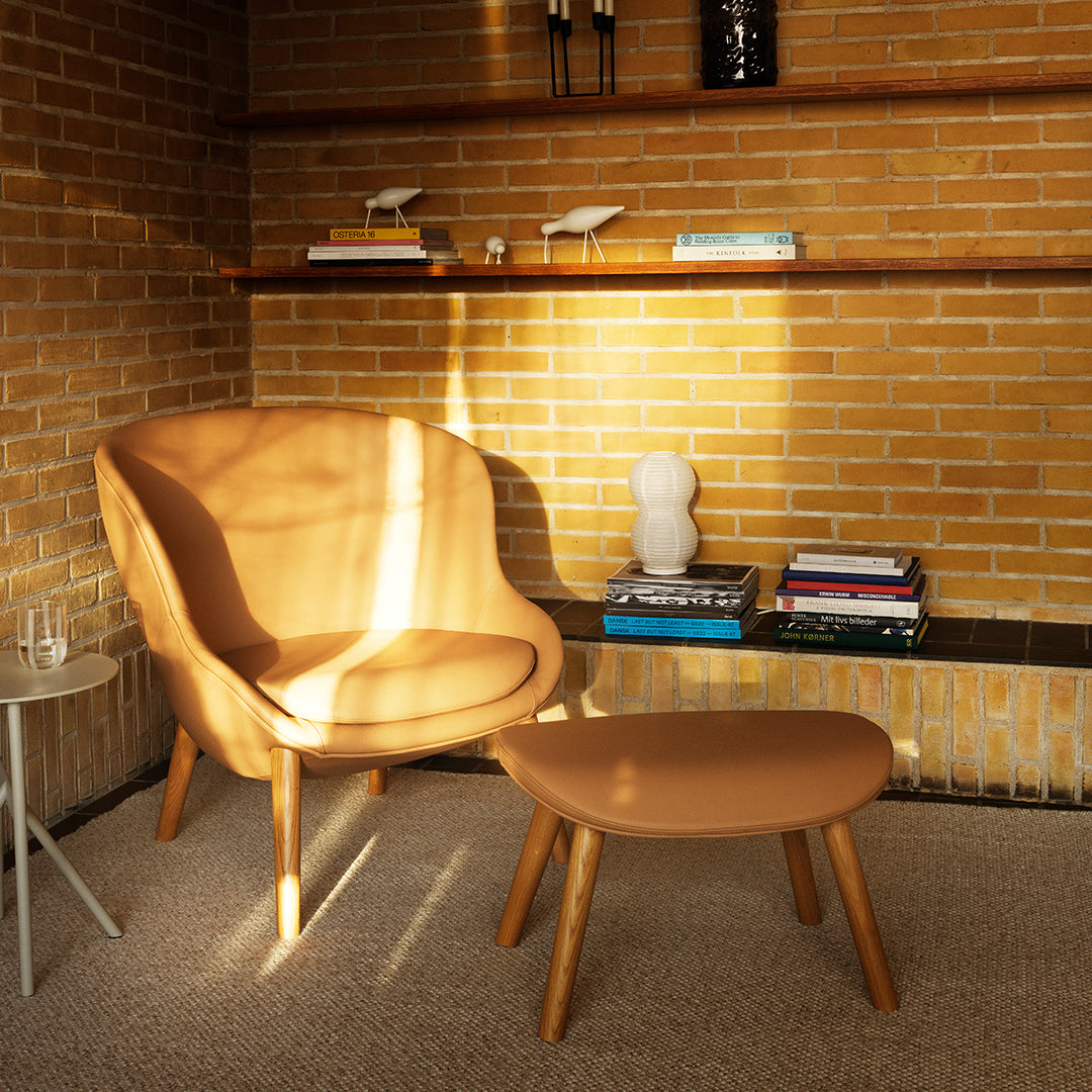 Normann Copenhagen Hyg Lounge Chair Low - 4 Legs
