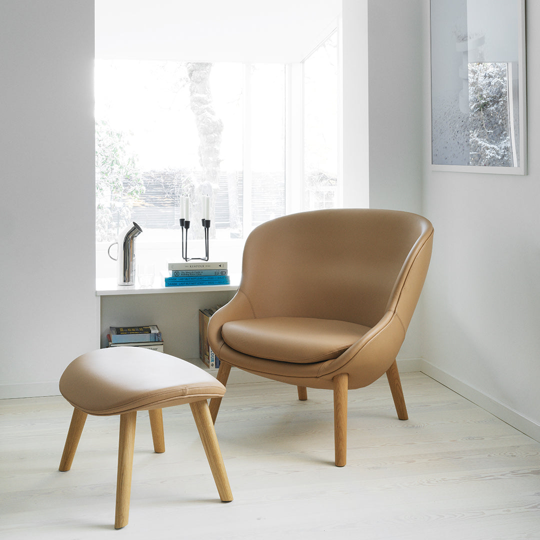 Normann Copenhagen Hyg Lounge Chair Low - 4 Legs