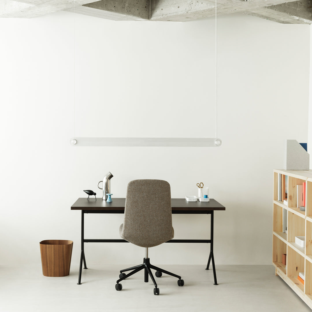 Normann Copenhagen Off Side Chair Low Back - 5-Star Swivel Base
