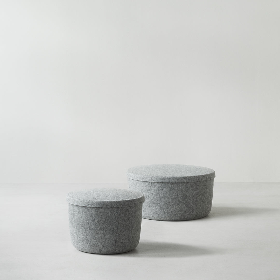 Normann Copenhagen Hide Storage Pouf