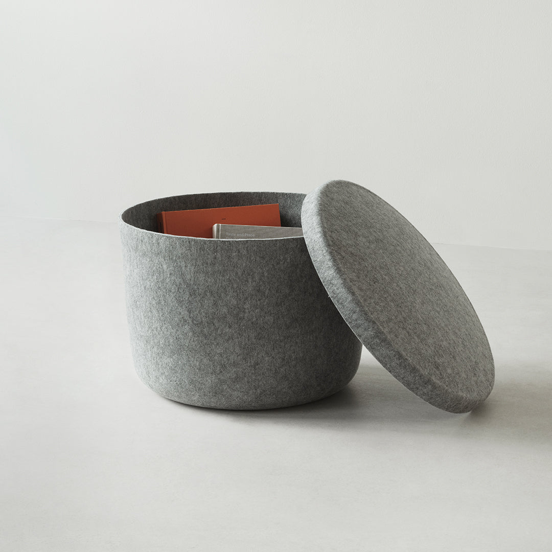 Normann Copenhagen Hide Storage Pouf