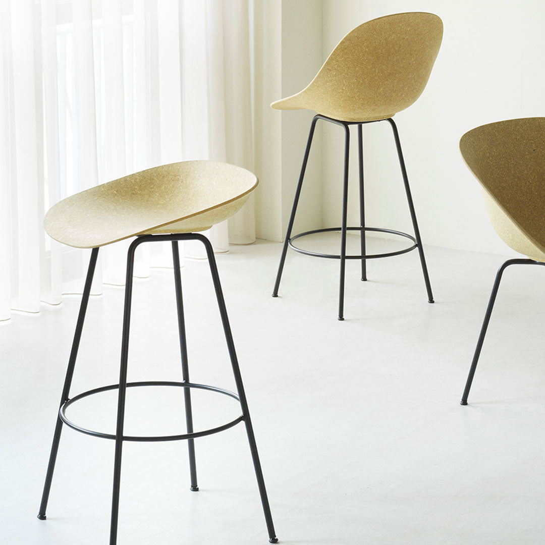Normann Copenhagen Mat Bar Stool - Fully Upholstered