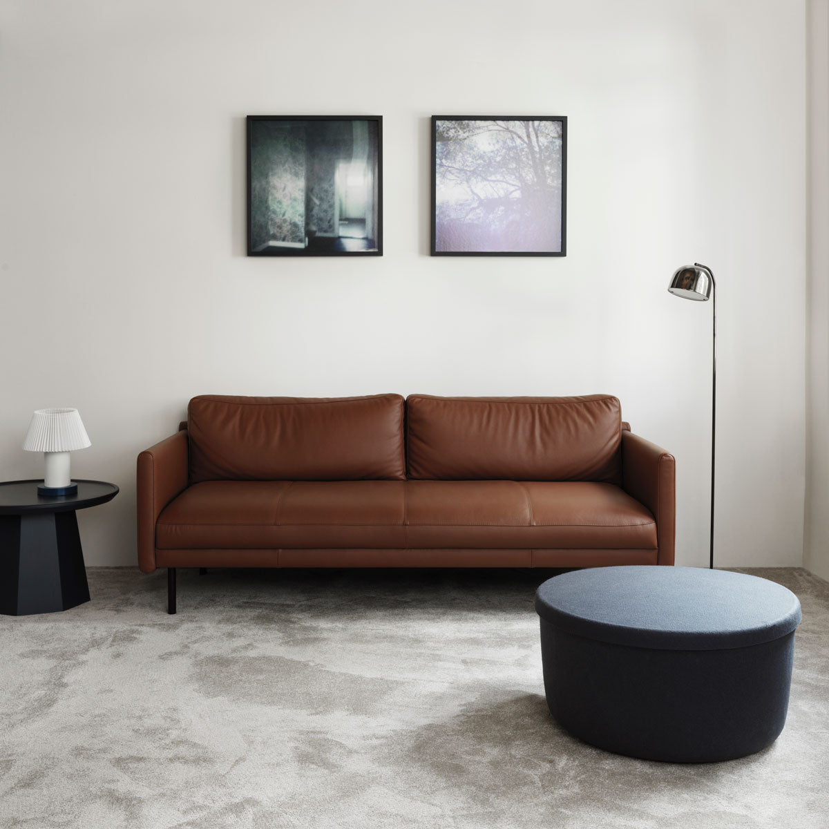 Normann Copenhagen Hide Storage Pouf
