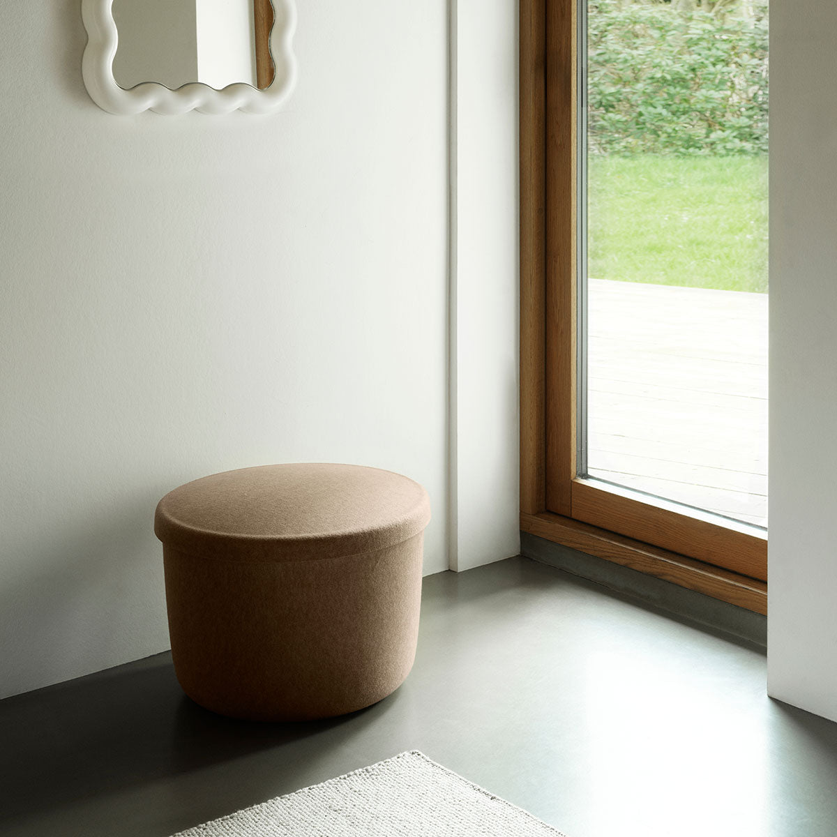 Normann Copenhagen Hide Storage Pouf