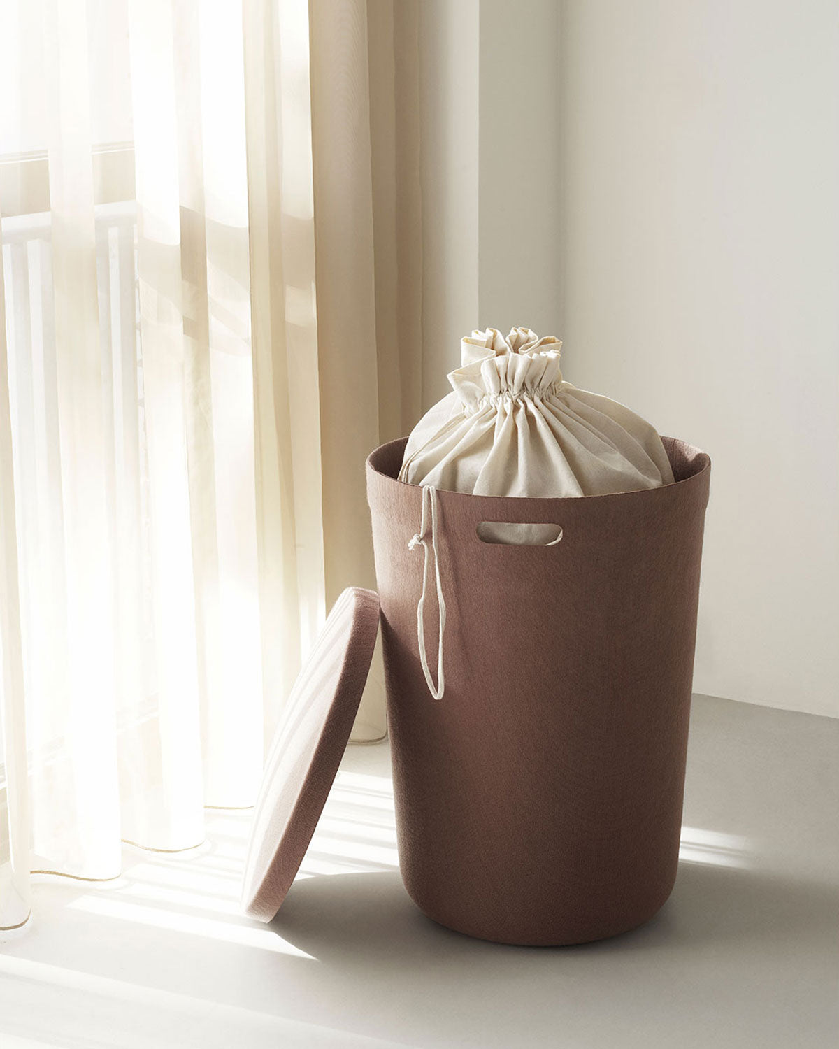 Normann Copenhagen Hide Laundry Basket