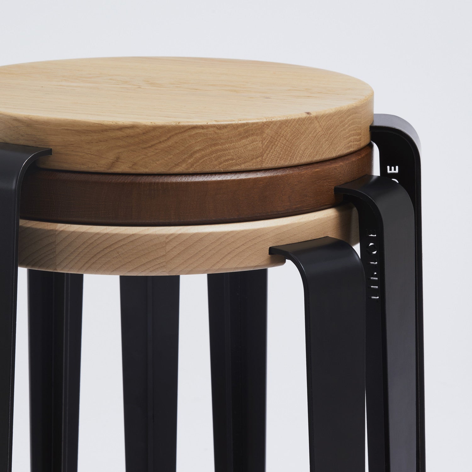 TIPTOE LOU stool - solid oak