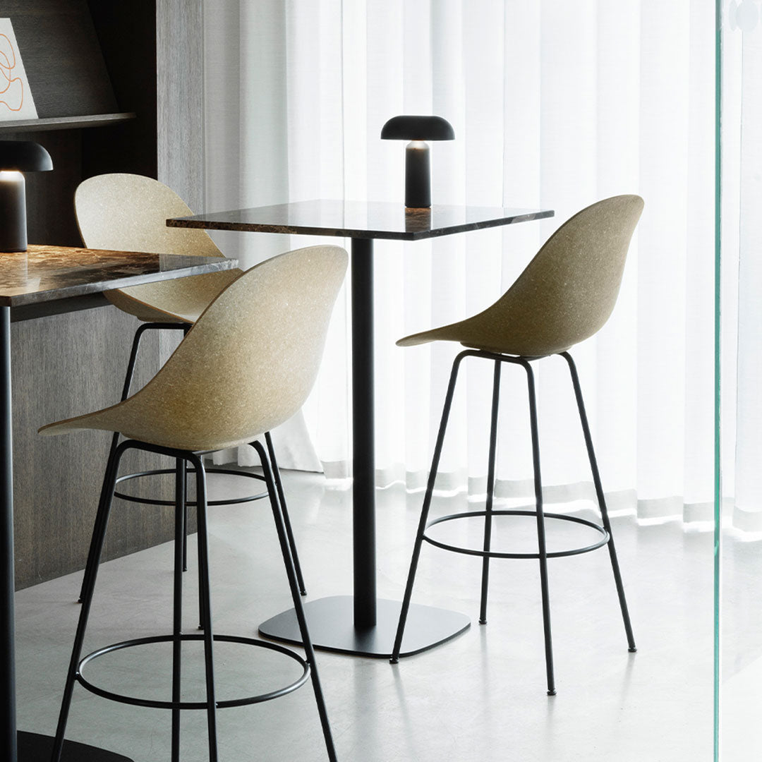 Normann Copenhagen Mat Counter Chair - Front Upholstered