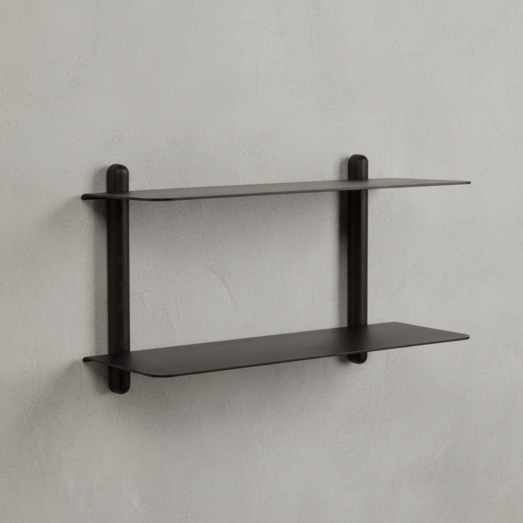 Gejst Nivo Shelf Large F - black ash/ black